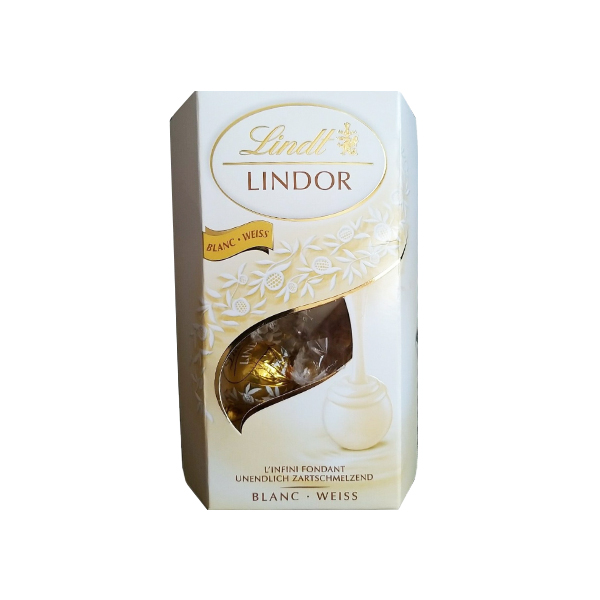 Lindt LINDOR Cornet Blanc 200g