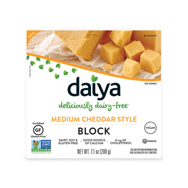 Сыр Daiya Medium Cheddar Block 200 г Exotic Food 