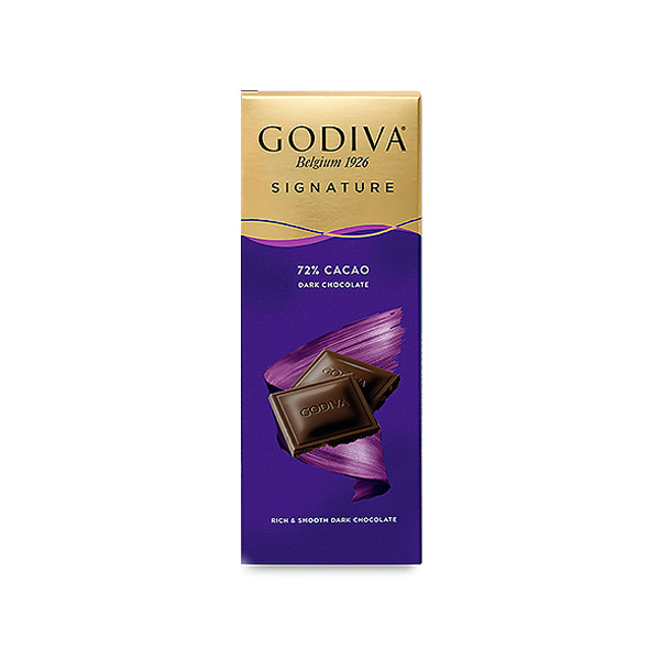 Шоколад Godiva «72% Cacao, Dark Chocolate», 90 г - Exotic-Food