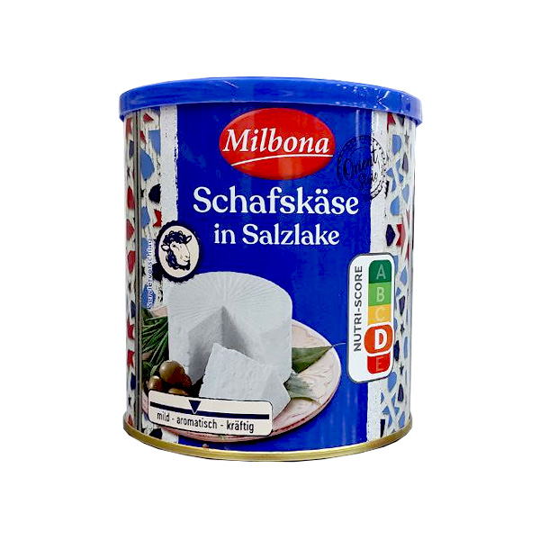 Сыр Milbona «Schafskäse in Salzlake», 800 г - Exotic-Food
